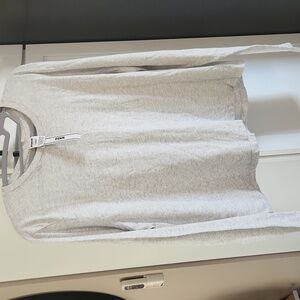 Victoria's Secret Gray Long Sleeve Tee